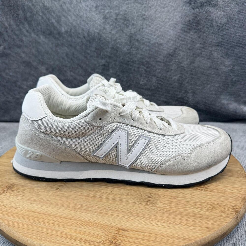 New Balance 515 V25 Shoes Mens Size 8 D White Suede Casual Sneakers ML515WHT